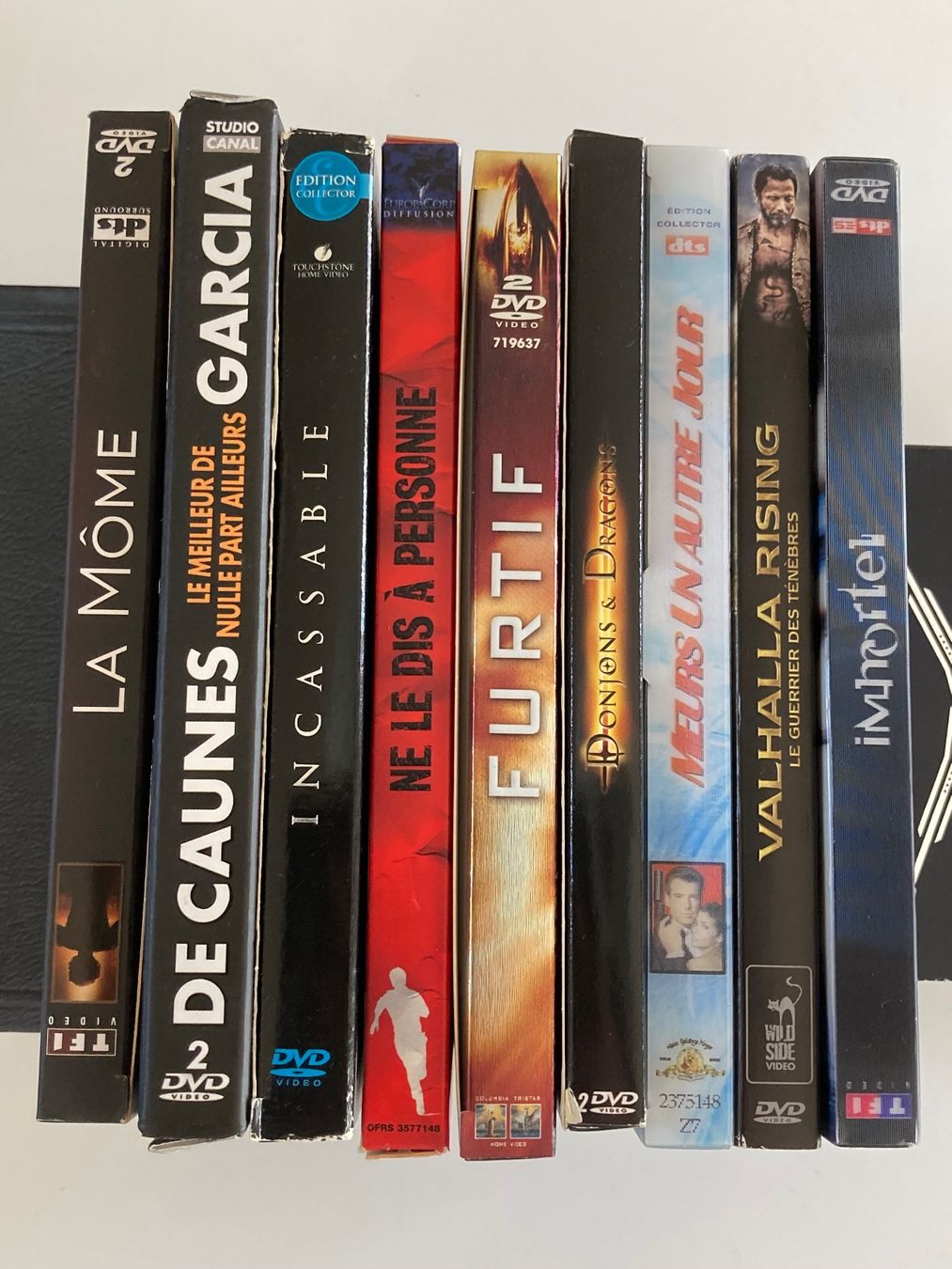 Tutti i DVDs: Lot de 9 films DVD français divers – Usato da Bassecourt venduto da CALUMET-X