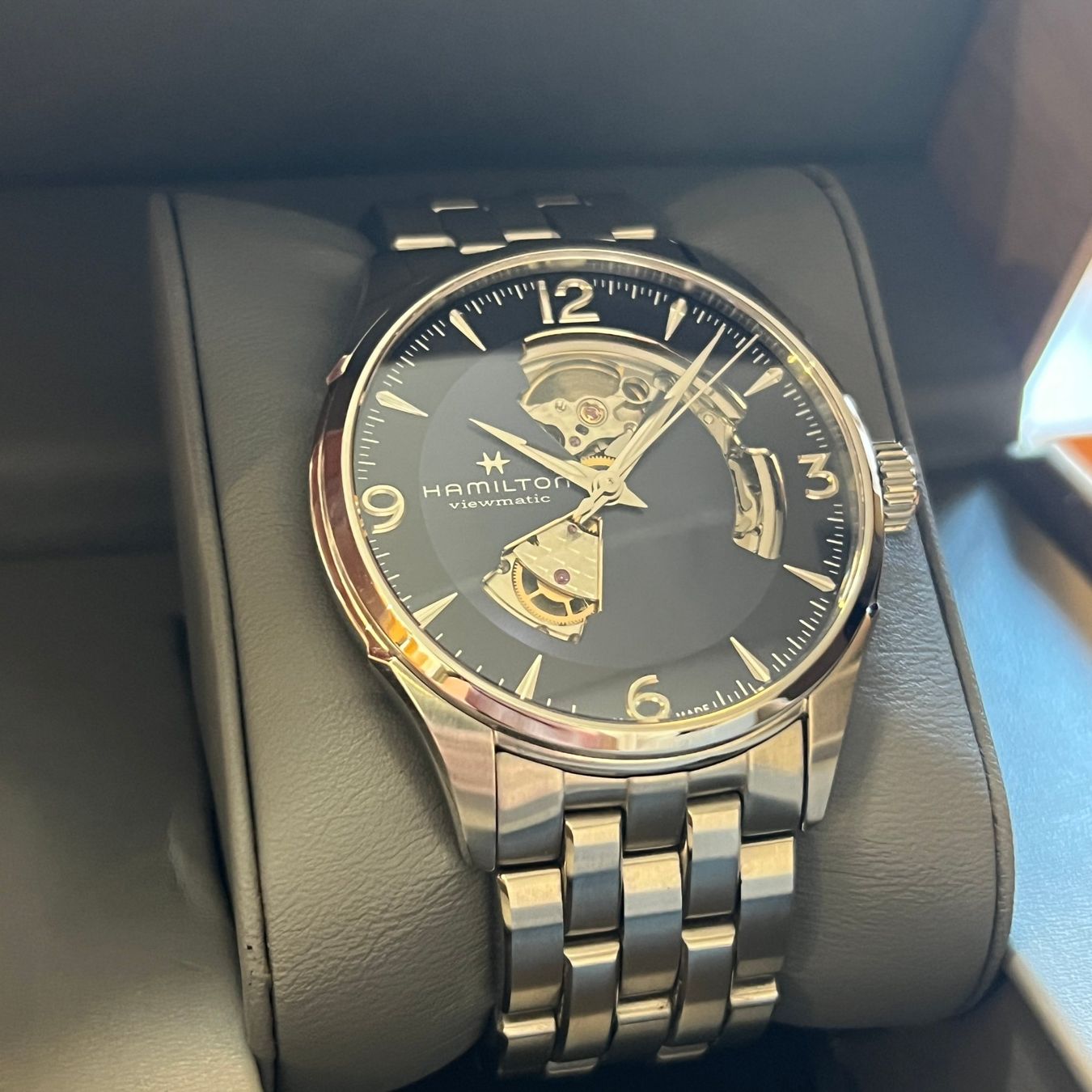 Hamilton Montres: Hamilton Jazzmaster Open Heart Full Set H32705141 – D'occasion à Carouge GE par Watchaser 1