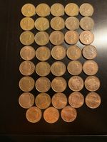 Royaume-Uni, lot de 1 penny