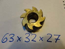 HSS Walzenfräser FRANKEN 63 X 32