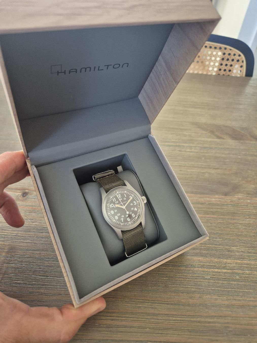 Hamilton Orologi: Hamilton Khaki Field Mechanical 38mm – Usato da Chêne-Bougeries venduto da LeTudor 6