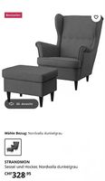 Sessel mit Hocker neuwertig 
