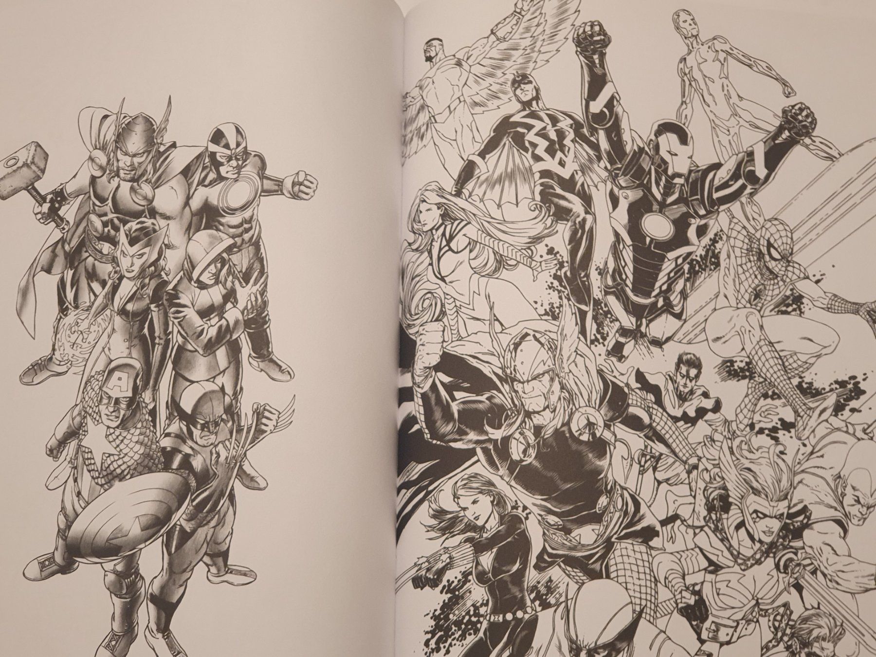 Fumetti: MARVEL Comics / Malbuch 2015 à colorier #L – Usato da Oberdorf BL venduto da BaldenEagle 5