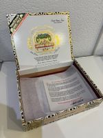 Sehr schöne Holz Zigarren-Box, Arthur Fuente, Double Chateau