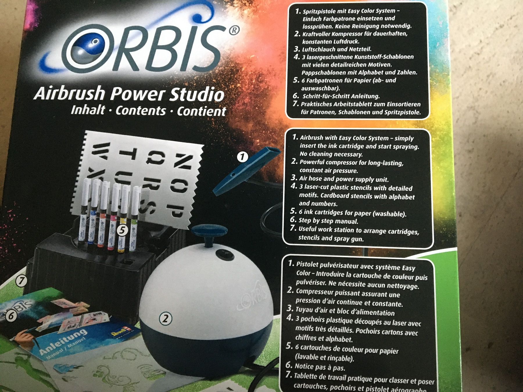 Farben: Airbrush  Orbis – Gebraucht aus Arth von Vrecam51 4
