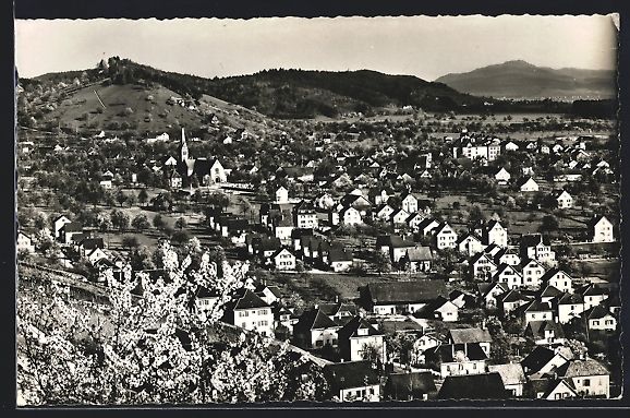 Cartoline postali: Wettingen, Dorf, Totalansicht aus der Vo – Usato da Berlin venduto da bartko-reher