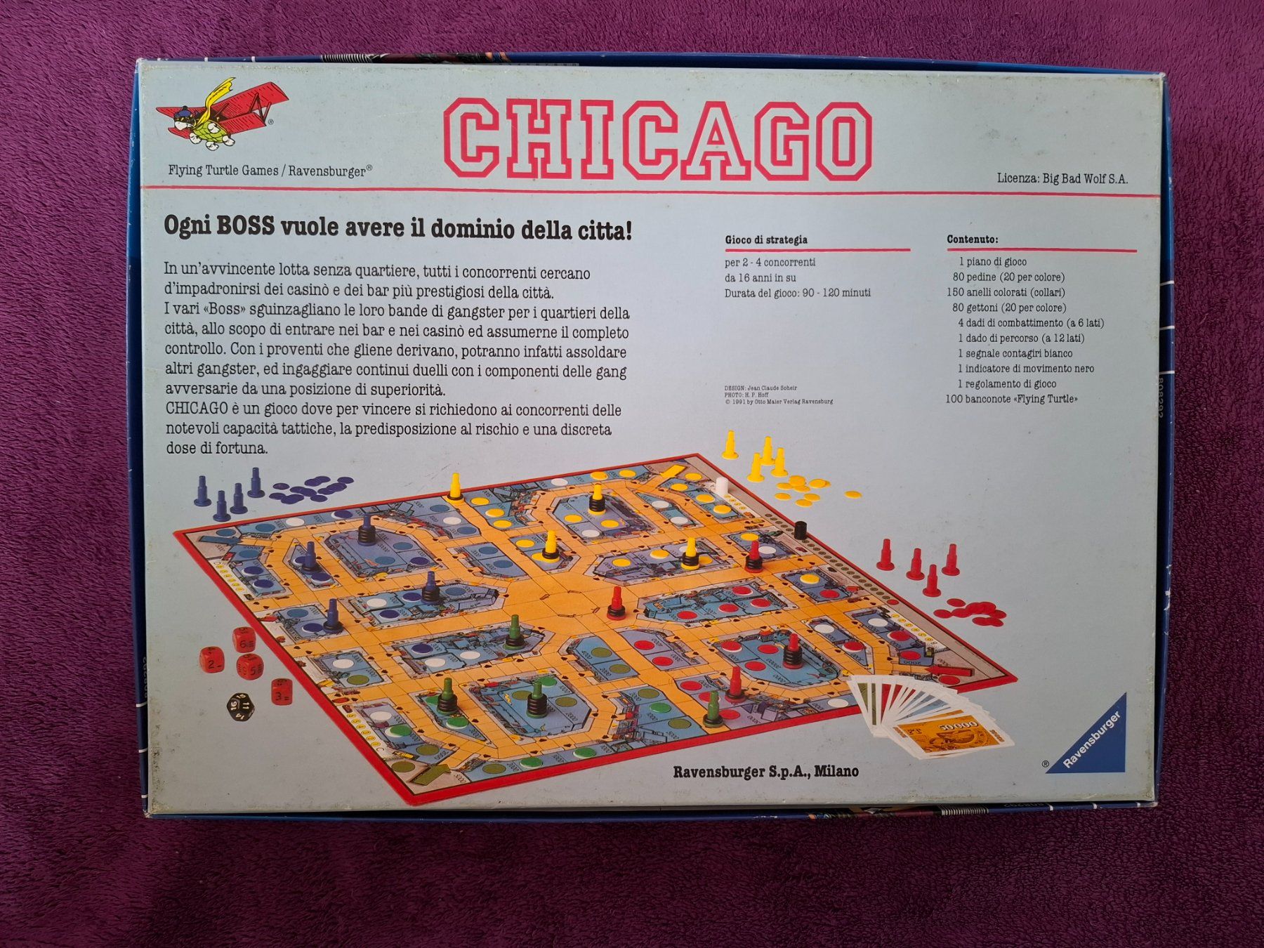 Ravensburger Giochi: Ravensburger Spiel - Chicago – Usato da Müllheim Dorf venduto da Seeeule01 7
