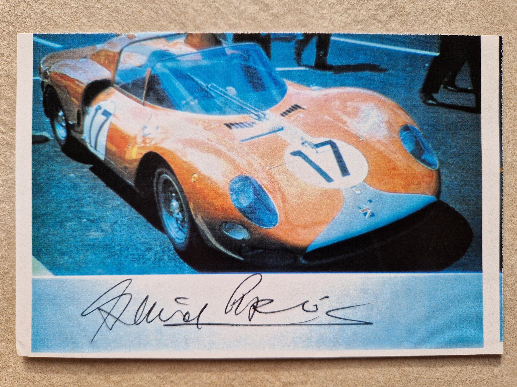 Autografi: David Piper - Originalautogramm auf Papier – Usato da Rüegsauschachen venduto da gemibe