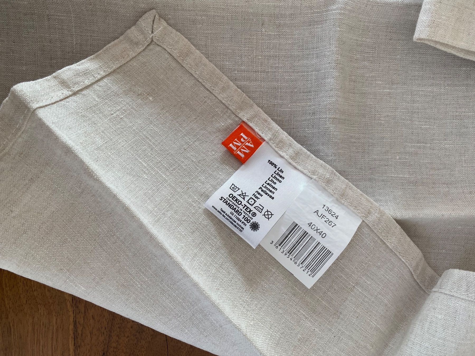 Tovaglioli: 8x Servietten 100% Leinen – Usato da Herrliberg venduto da little_useful_things 2