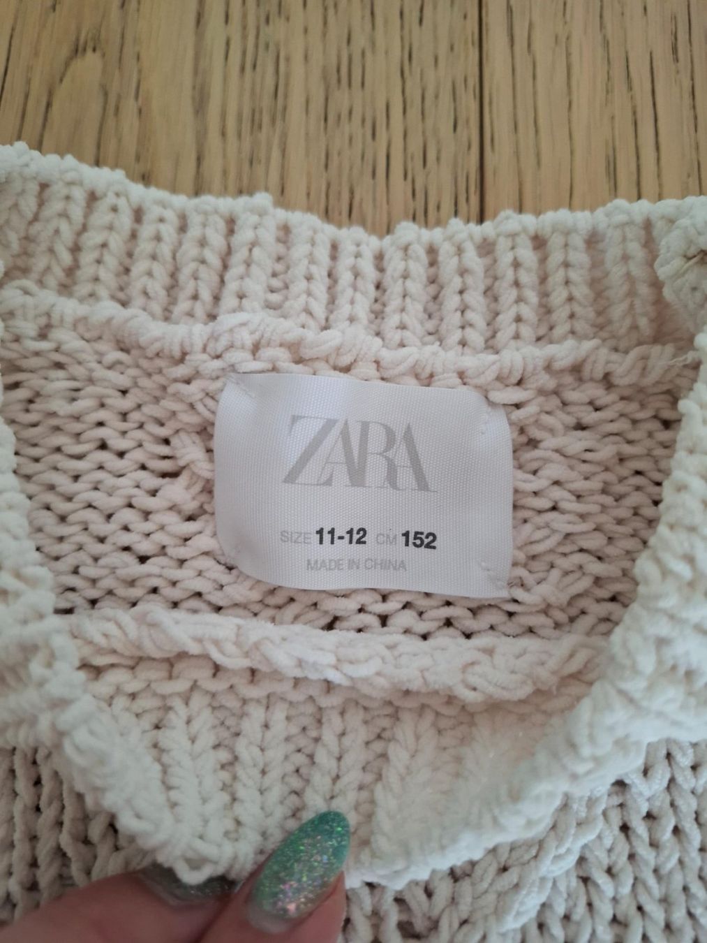 Zara Pullover & Sweatshirts: Zara Strickpullover, Gr. 152, creme – Gebraucht aus Massagno von Michaela.F 2