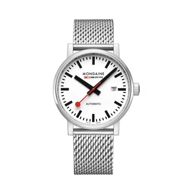 Mondaine Orologi: Mondaine Automatic - NEU, UNGETRAGEN – Usato da Basel venduto da rij_kl77