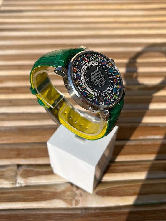 Louis Vuitton, Escale World Time, wristwatch, 39 mm. - Bukowskis