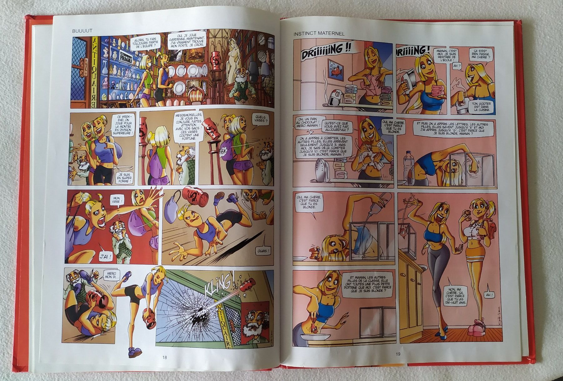 Comics: BD Les Blondes - Gaby & Dzack – Gebraucht aus Chezard St-Martin von Clocovale 3