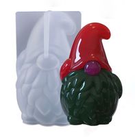 Giessform Silikonform Kerzenform Zwerg Wichtel 9.5 cm