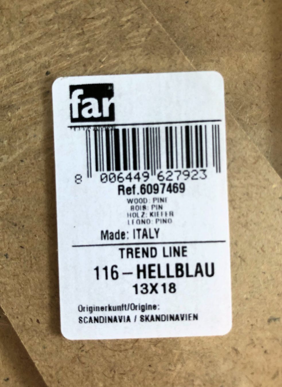 Cornici: Bilderrahmen mit schöner weisser Holzoptik – Nuovo e nell'imballaggio originale da Rüti ZH venduto da Jasna89 4