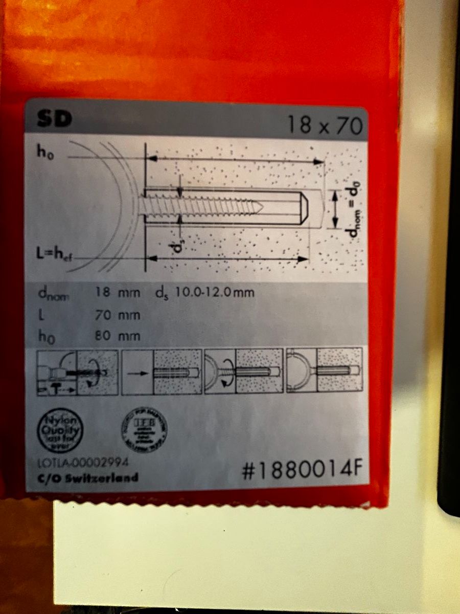 Ferramenta: 6 x Schallschutzdübel Mungo SD – Nuovo (secondo la descrizione) da Therwil venduto da Zak0 2
