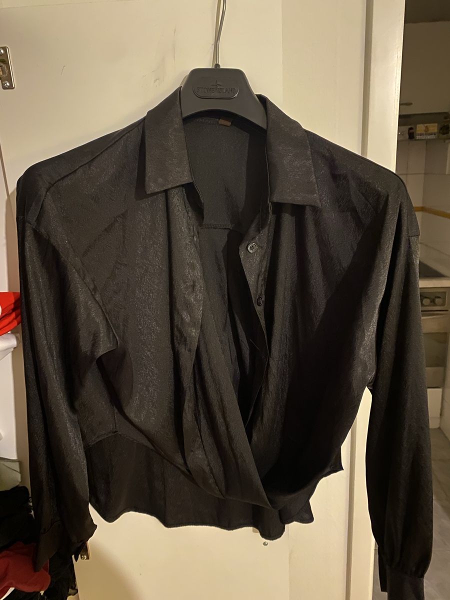 Camicette: Schwarze Italienische Bluse – Nuovo (secondo la descrizione) da Basel venduto da hea_pp2f