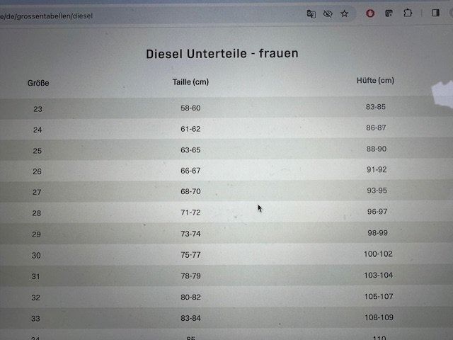 Diesel Jeans: Jeans Diesel Gr. 26|32 – Usato da Wabern venduto da MagdalenaWabern 4