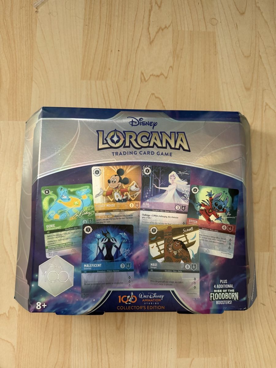 Disney Carte collezionabili: Lorcana 100 Year Collector Edition Englisch – Nuovo e nell'imballaggio originale da Hubersdorf venduto da Der_sammel_shop 1