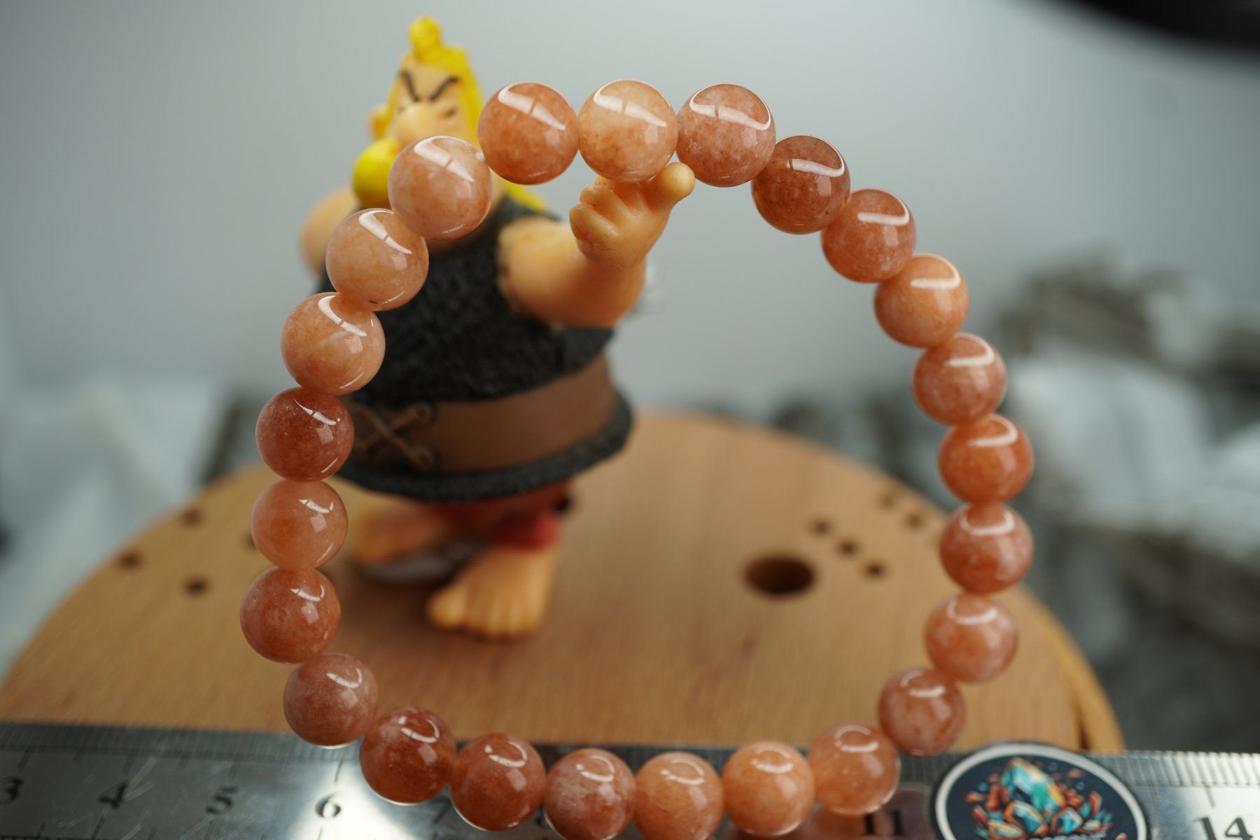 Minerali & Pietre curative: Sonnenstein   Mix  Armband    (Räumung!) – Nuovo e nell'imballaggio originale da Eschenbach SG venduto da topstone 5