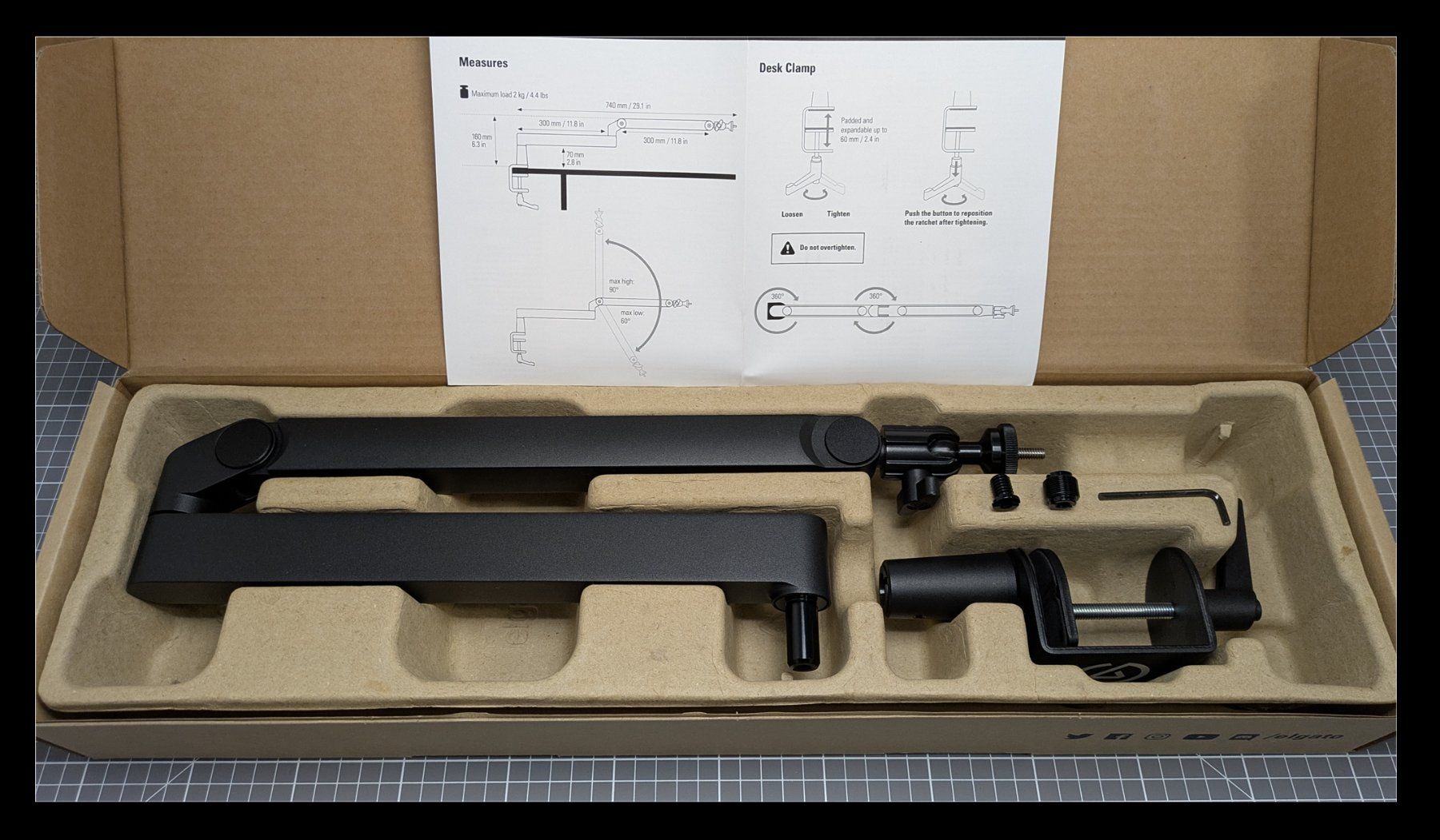 Elgato Wandhalterungen: Elgato Wave Mic Arm LP mit Shock Mount - 2.0 – Gebraucht aus Sennwald von MicNi 2