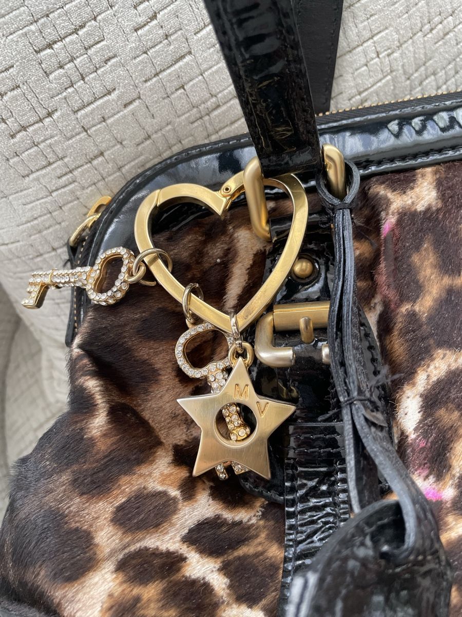 Borse da donna: Mauro Valponi sac leopard dorée  – Nuovo (secondo la descrizione) da Genève venduto da iry_67wr 1