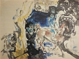Gunter Böhmer (1911 - 1986) Aquarell