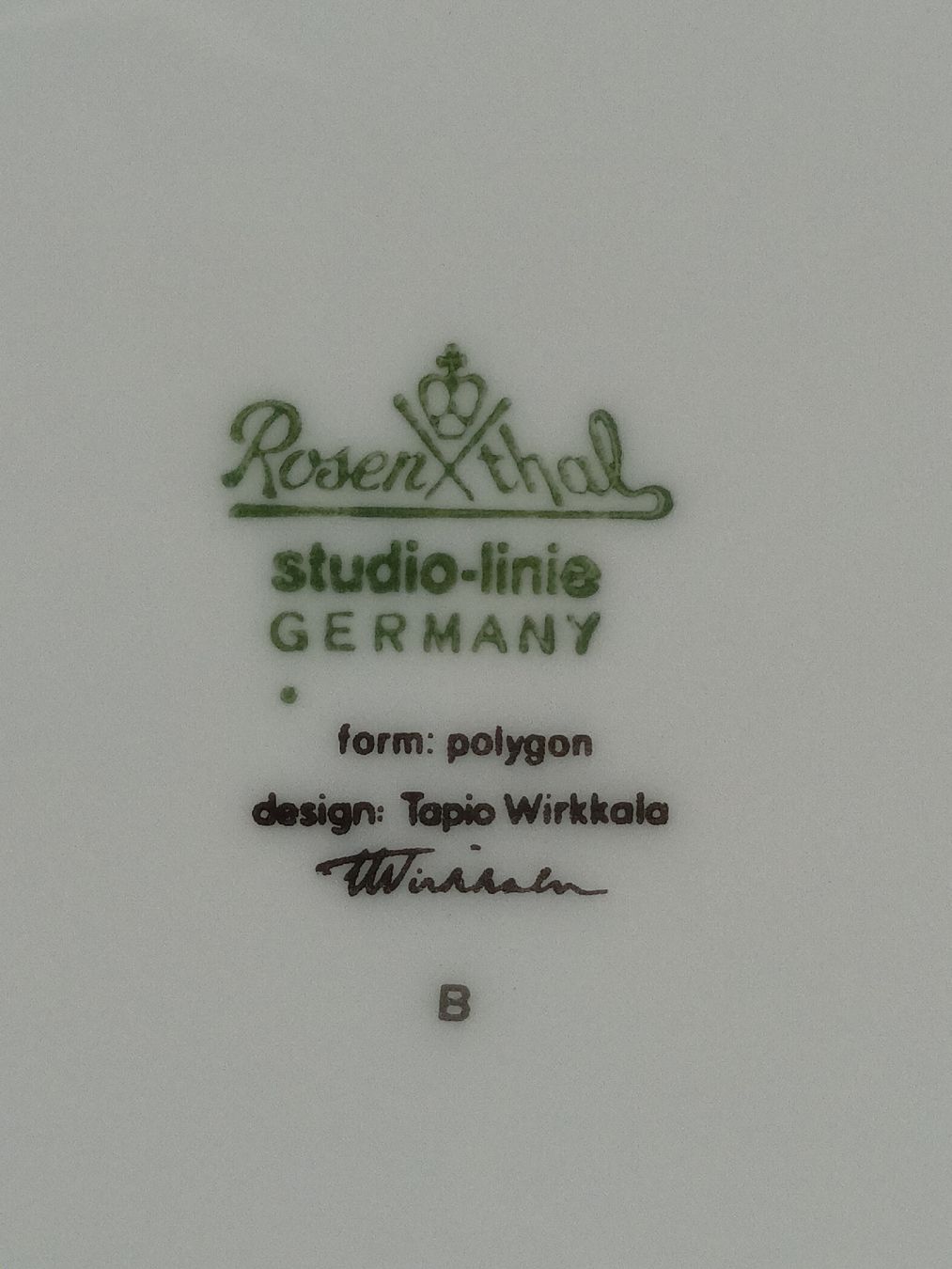 Rosenthal Vasen & Gefässe: Rosenthal Studio-Linie Bodenvase Polygon Tapio Wirkkala – Gebraucht aus Allenwinden von pro_nmg9 3