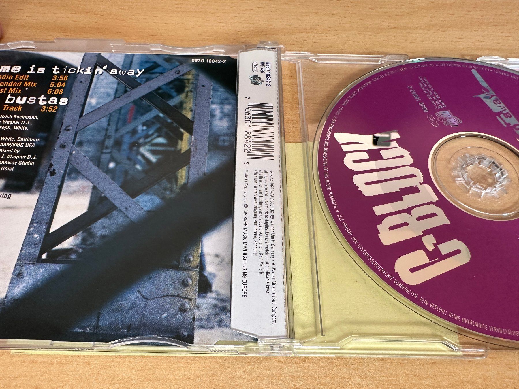 CD: C-Block – Time Is Tickin' Away - Maxi  Single CD – Usato da Rikon im Tösstal venduto da Alpenmutz 1