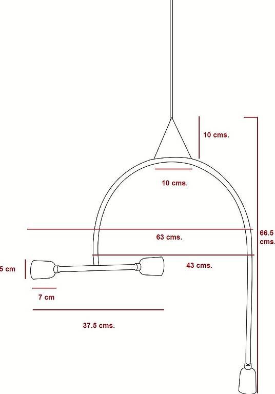 House Doctor Lampade: Lampe design House doctor "Arch" – Nuovo e nell'imballaggio originale da La Neuveville venduto da BloM25 2