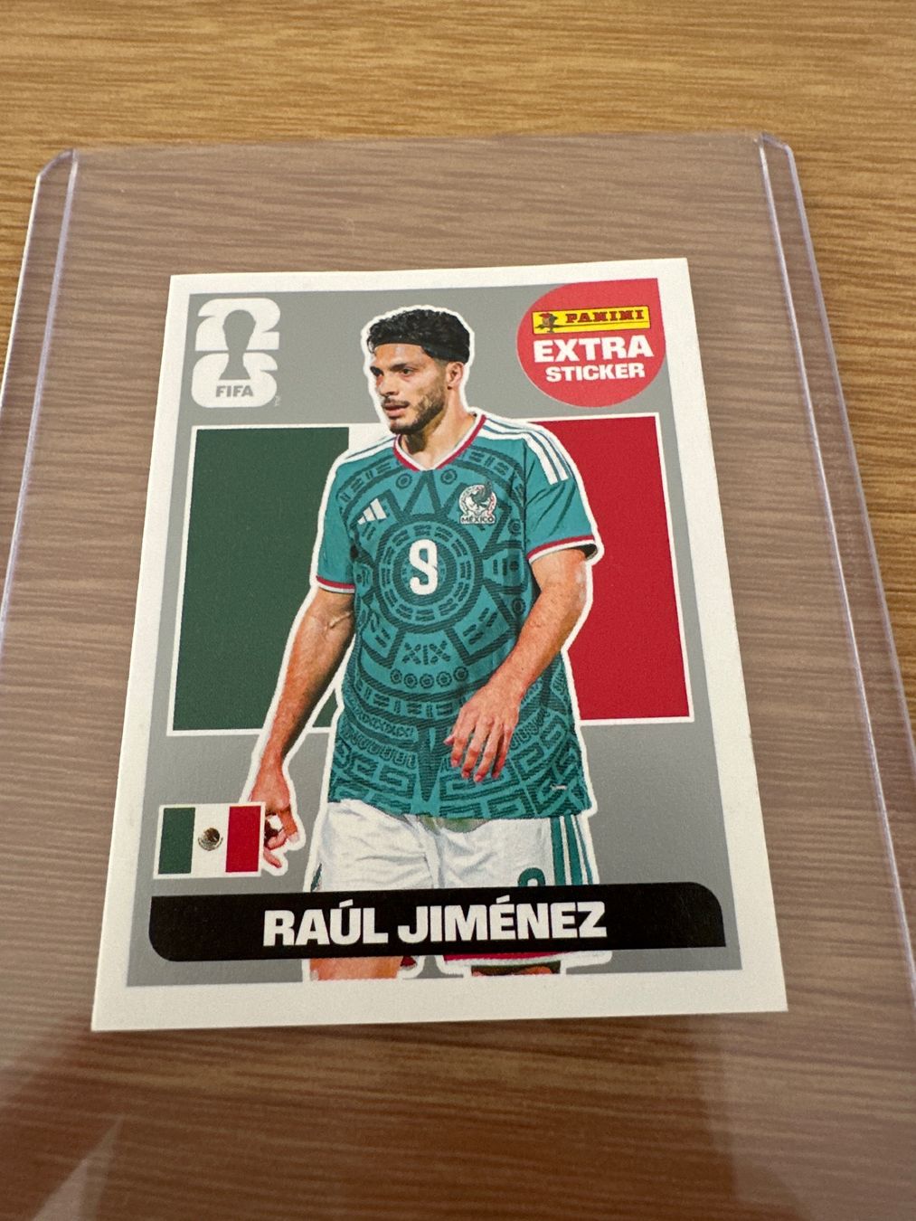 Panini Carte collezionabili: Extra Sticker Silber WM 26: Raul Jimenez – Nuovo e nell'imballaggio originale da Winterthur venduto da sah_gn89