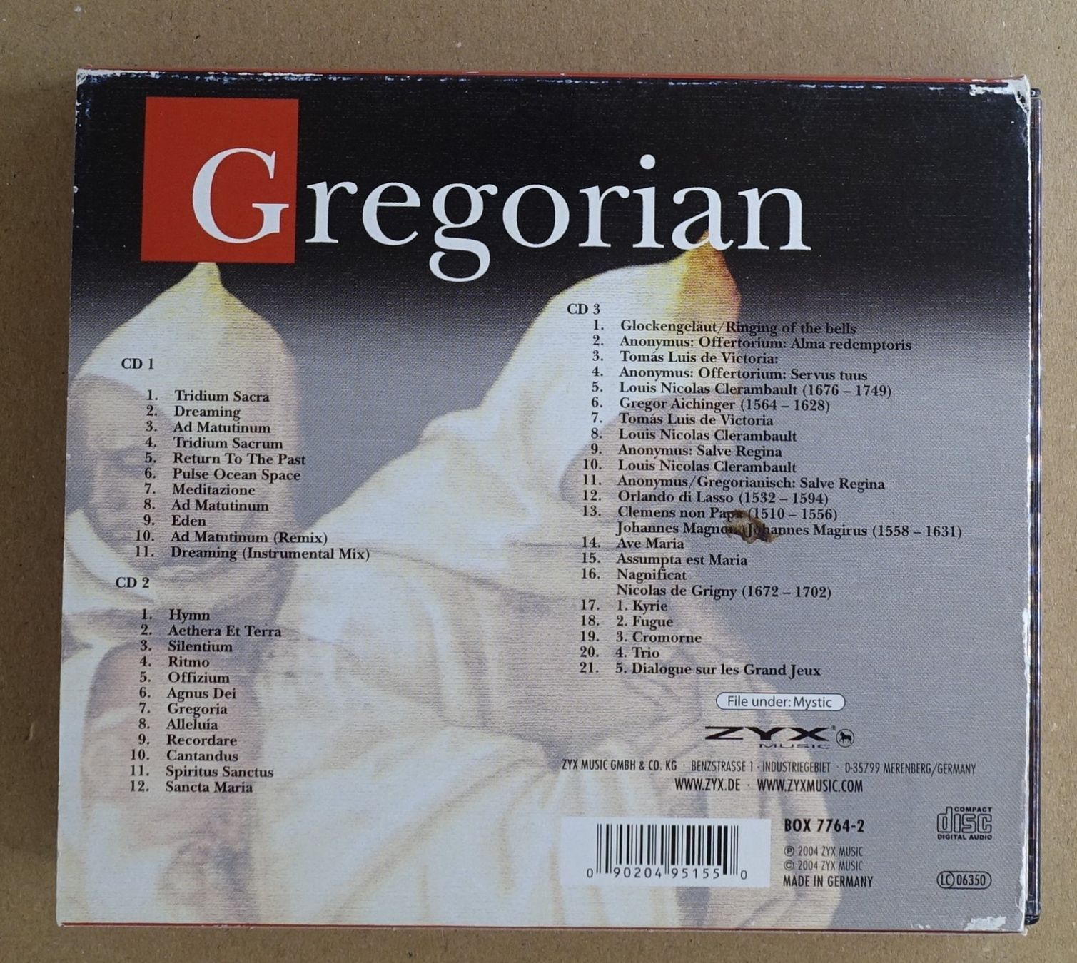CD: Gregorian (3 CDs) - F18 – Usato da Sessa venduto da fraenklishop 1