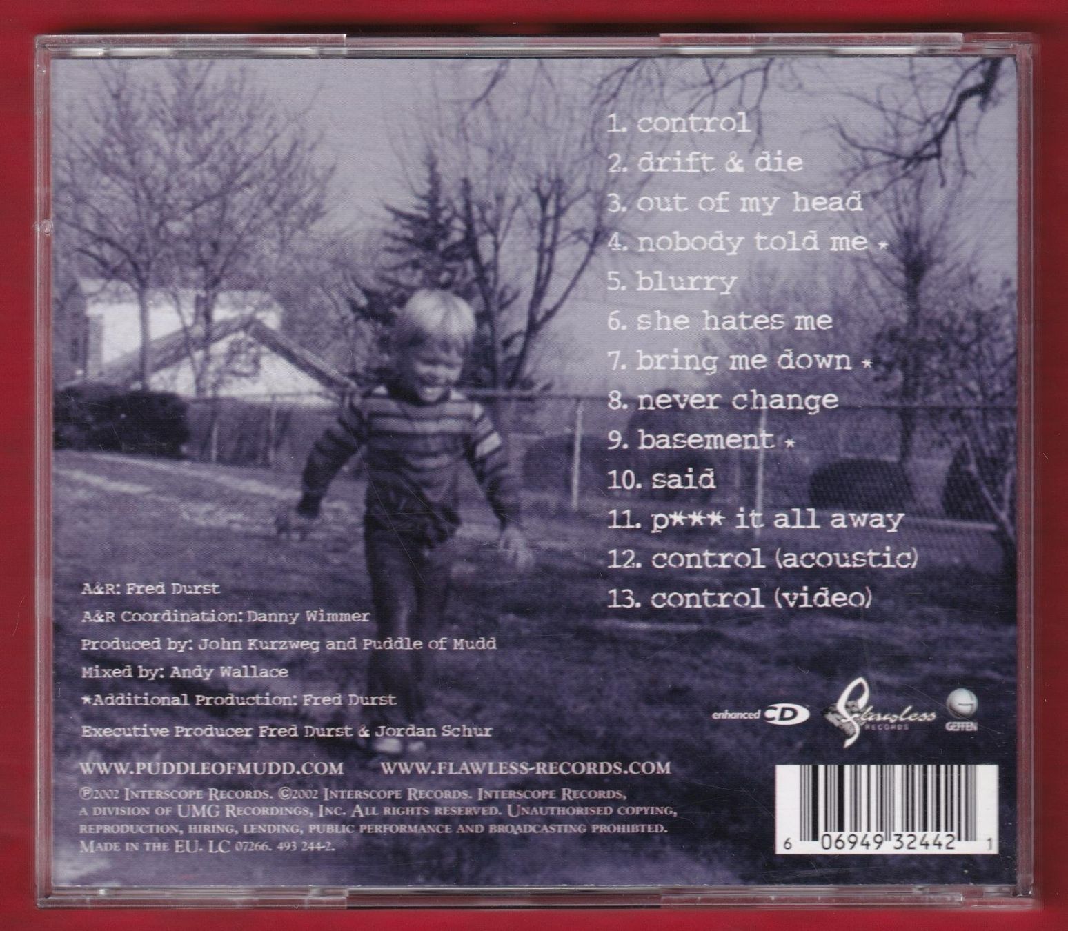 CDs: Puddle Of Mudd - Come Clean (CD) – Gebraucht aus Zürich von Pfluftl2000 1
