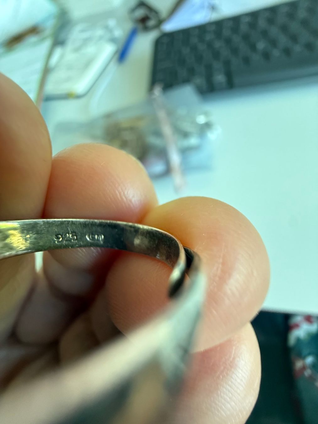 Bagues: Silber Ring 925 Ring Gingko – D'occasion à Kirchdorf AG par coco123 3