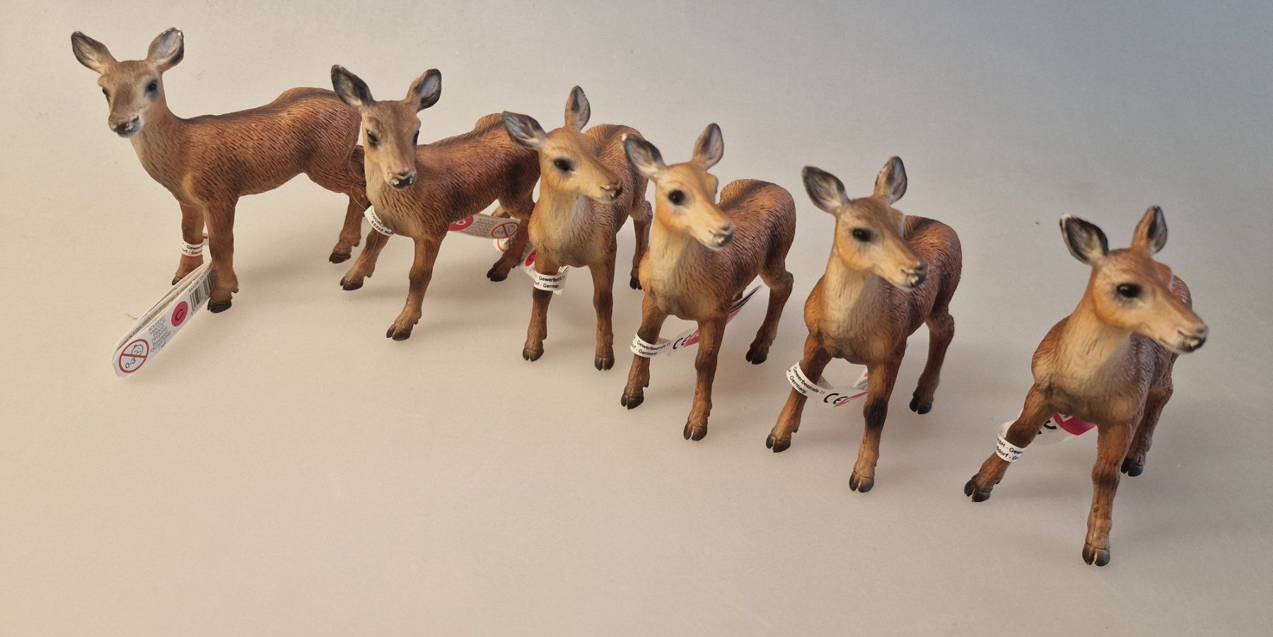 Bullyland Spielzeuge: Bullyland Tierfiguren:  Hirsch  6 Stück Neu – Neu und originalverpackt aus Oberuzwil von aseinkaufswelt 1