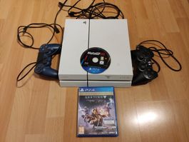 PS4 Playstation 4 mit 2 Games Motogp,Destiny & 2 Controller