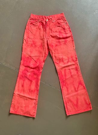🔴 Rote Jeans