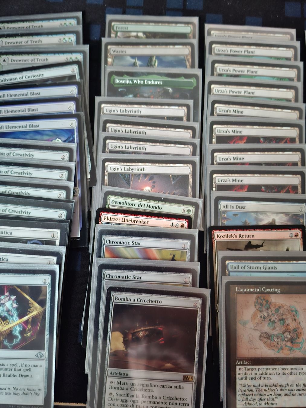 Hasbro Giochi: Magic The Gathering MTG Deck and Lot - Tron – Usato da Lugano venduto da pedroHCL 3
