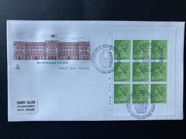 FDC aus Markenheftchen 1980 Wedgwood (Exklusivität!)