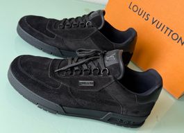 LOUIS VUITTON  LV Trainer Wildleder Low Sneakers 44.5 NEUE