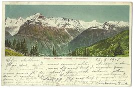 Suisse  --  Mürren  (1650 m)  --  Switzerland