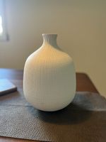 Weisse Blumenvase - ASPEN Vase Portugal