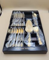 Goldenes Kaffeeset 20 Karat vergoldet 15-tlg.