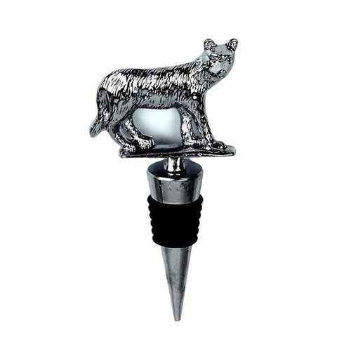 Apribottiglie & Tappi per chiusura: Weinverschluss - Wolf / Weinstopper – Nuovo e nell'imballaggio originale da Buchs SG venduto da Skullep 1