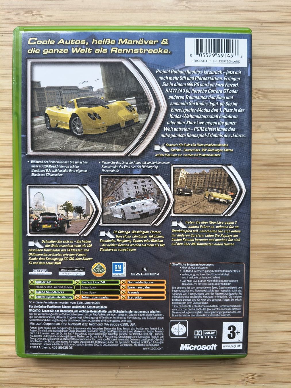 Spiele: Project Gotham Racing 2 (XBox) – Gebraucht aus Riedholz von ste_96cd 1