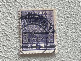 Polen Briefmarke