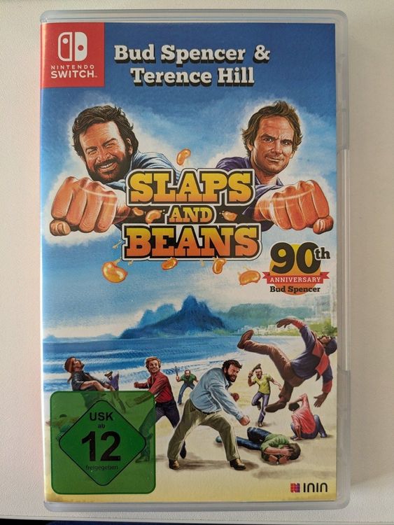 Jeu Amstrad Switch Collector 'Slaps Beans' – Édition Limitée Avec Art Card Et Plaque Alu