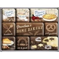 9-teil. Magnet-Set - Home Bakery
