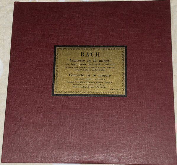 Dischi in vinile: Bach - 2 Concerti (LP, Mono, Fla) – Usato da Genestrerio venduto da TheMad
