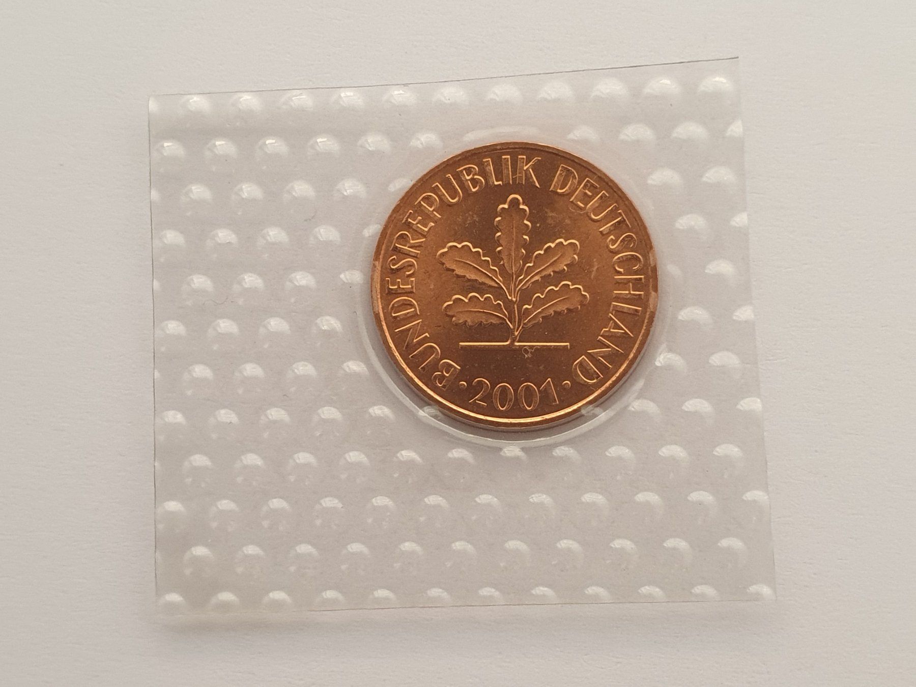 Tutti le monete: 2 Pfennig 2001 G Stgl – Nuovo (secondo la descrizione) da Pravidondaz venduto da LVtik 1